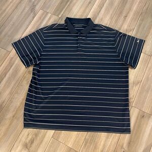 Lot of 2 Nike Golf Athletic‎ Workout Casual Polo Shirts Men 2XL Bin F-4